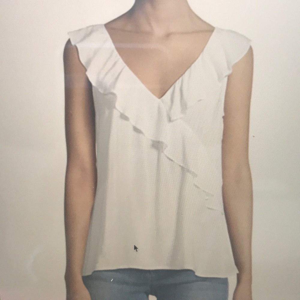 Velvet Graham Spencer April Ruffle Top